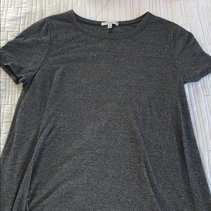 Grey T-shirt dress